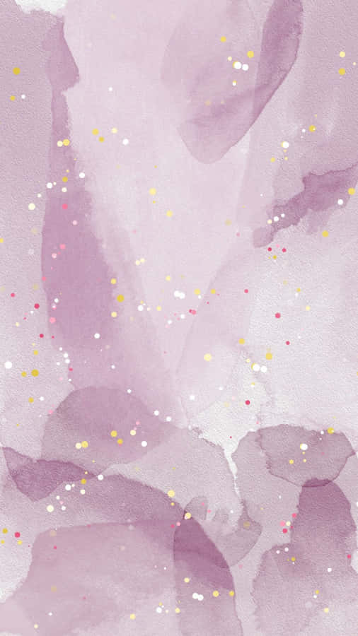 Pink Watercolor Splashes Background Wallpaper
