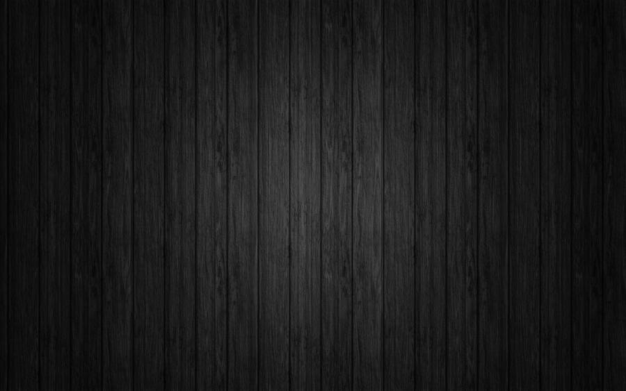 Plain Black With Wooden Pattern Wallpaper