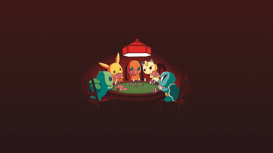 Pokemon Playing Poker Wallpaper