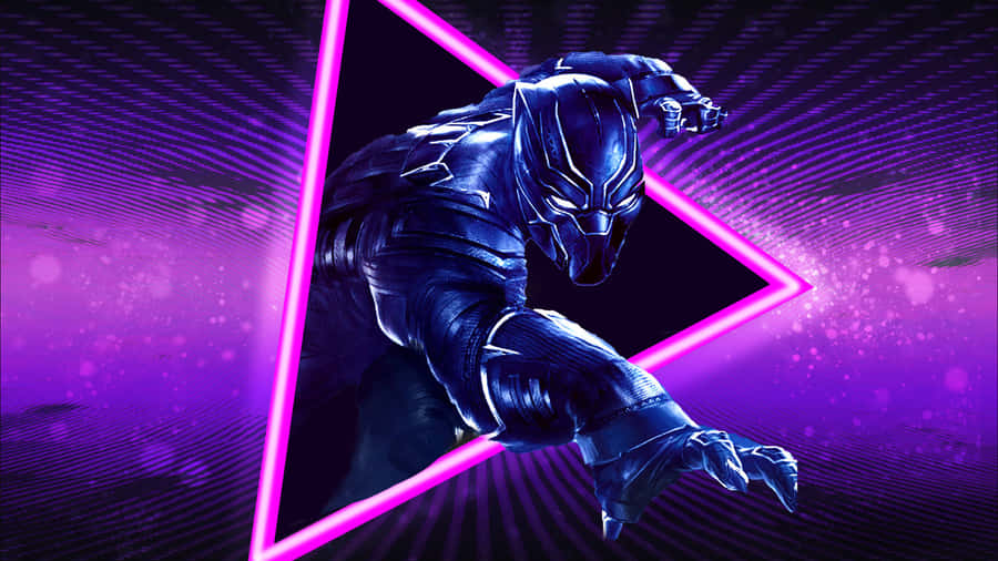 Portal Cute Black Panther Wallpaper