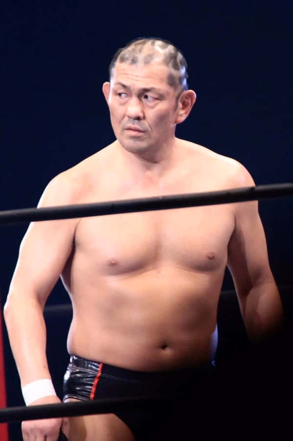 Professional Wrestlerin Ring Stance Wallpaper