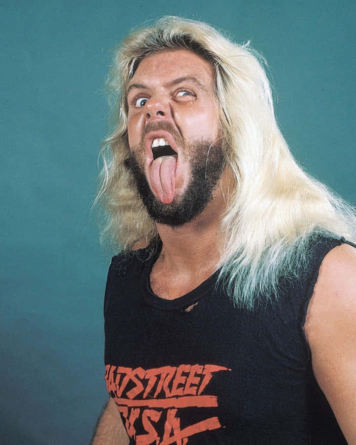 Promotional Portrait Of Wwe Star Michael Hayes Wallpaper