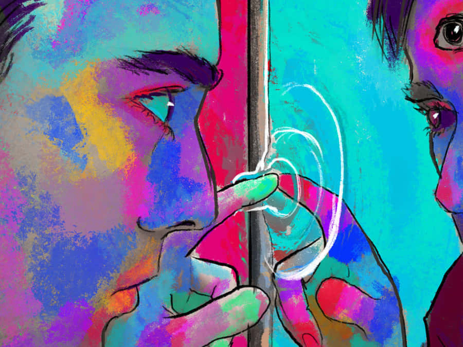 Psychedelic Grunge Artwork Wallpaper