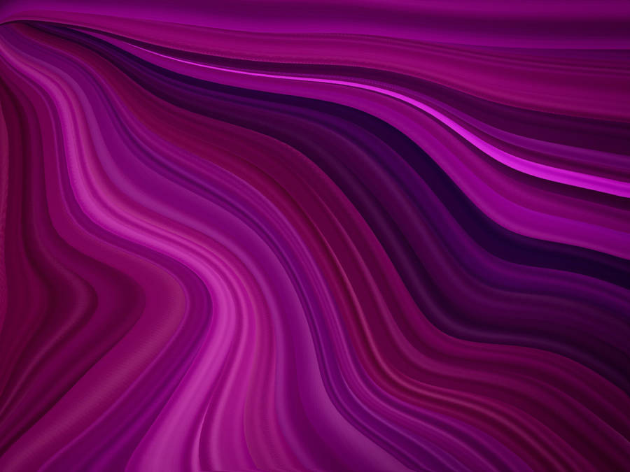 Purple Abstract Waves Wallpaper