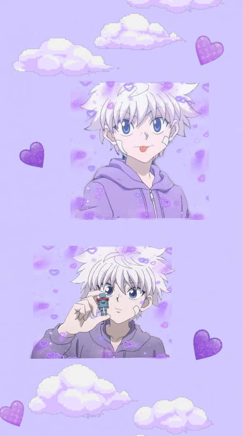 Purple Killua Hunter X Hunter Pfp Wallpaper