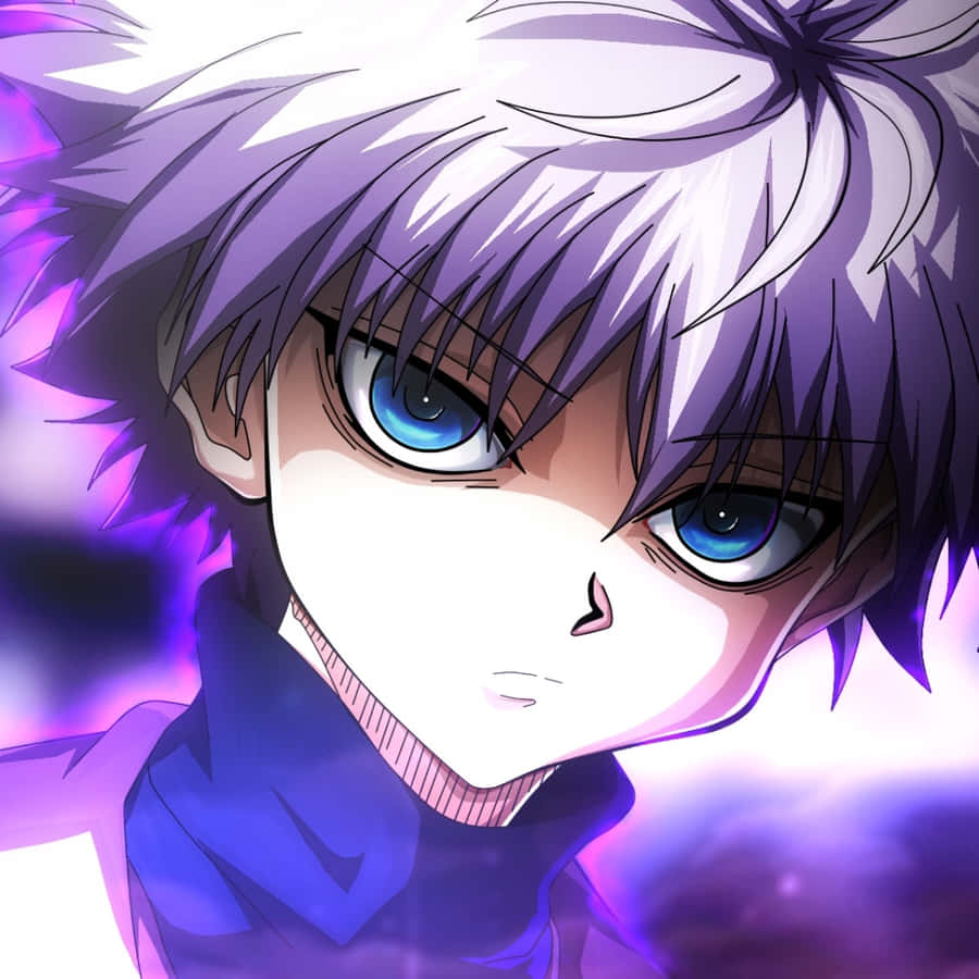Purple Killua Hxh Pfp Wallpaper