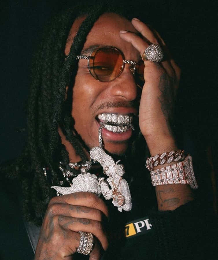 Quavo - The Musical Genius In His Element Wallpaper