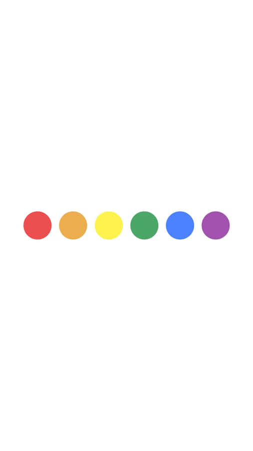 Rainbow Dots Lgbt Iphone Wallpaper