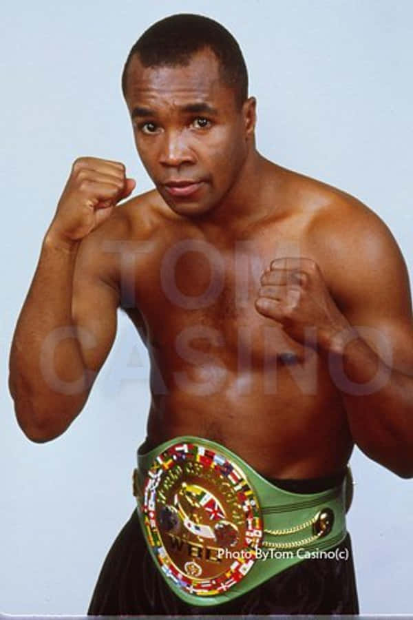 Ray Leonard Posing For The Camera Phone Wallpaper