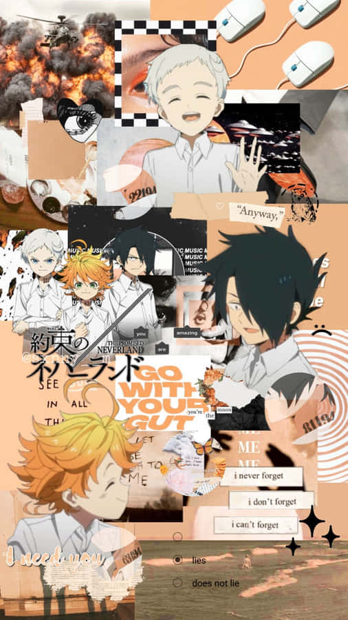 Ray, The Steadfast Protagonist Of The Promised Neverland Wallpaper