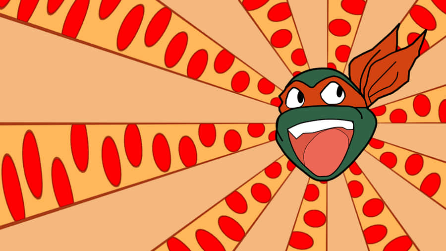 Rays Around Michelangelo Wallpaper