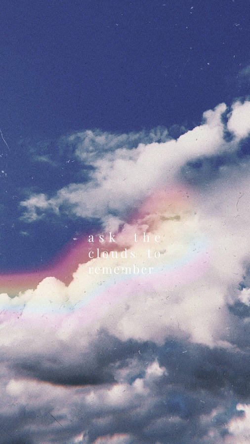Reach For The Rainbow Wallpaper