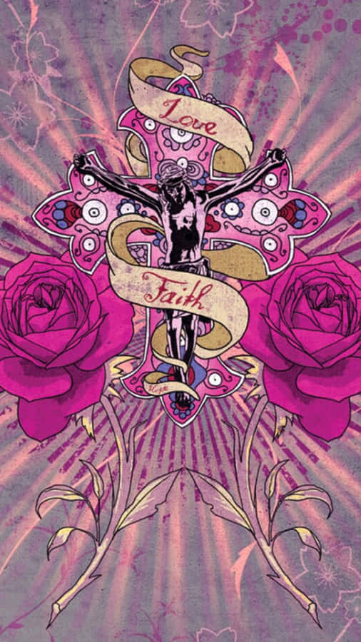 Reaching Out With The Love Of Jesus Wallpaper