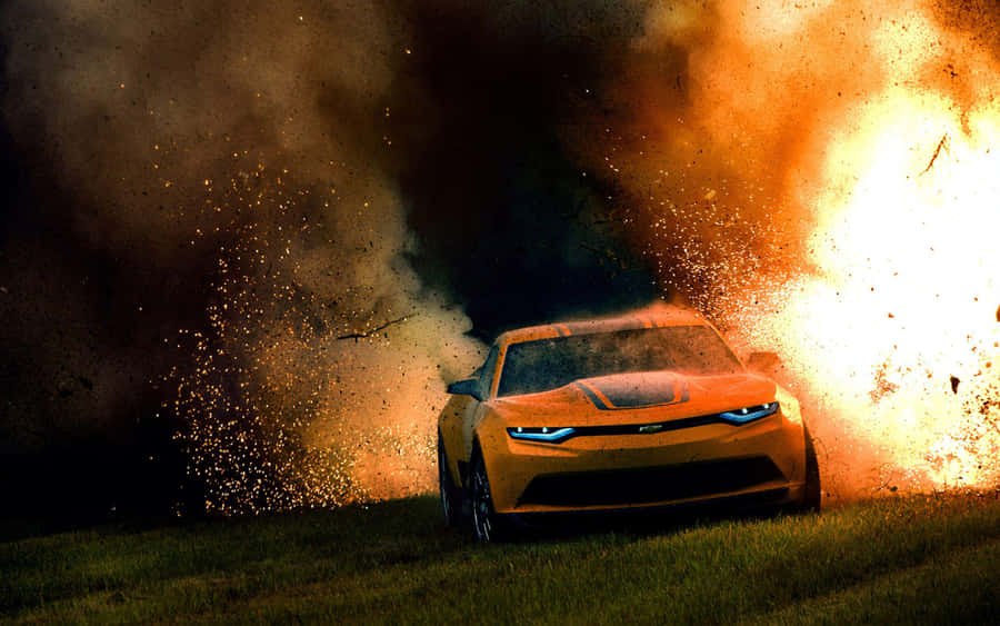 Ready For Action - Bumblebee The Iconic Transformer! Wallpaper