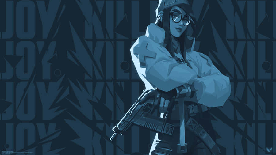 Ready Your Arsenal! Get Prepared To Join The Valorant Fight With Killjoy. Wallpaper