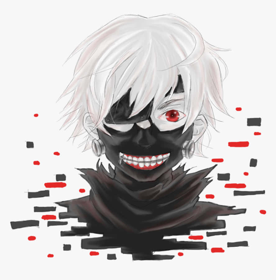 Red And Black Kaneki Pfp Wallpaper
