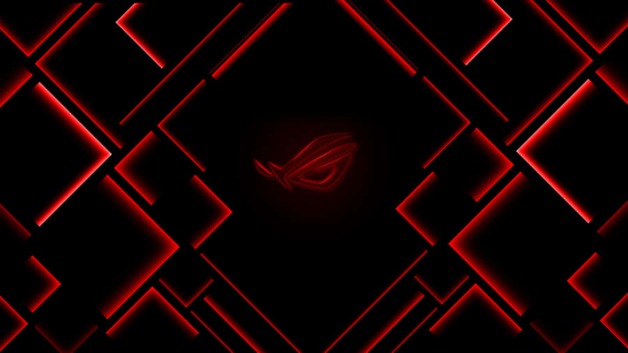 Red Asus Abstract Gaming Wallpaper