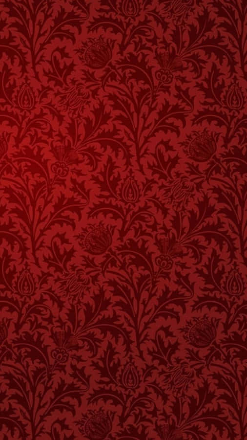 Red Patterns Iphone X Wallpaper