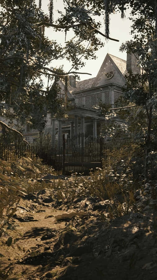 Resident Evil Iphone Hidden House Wallpaper