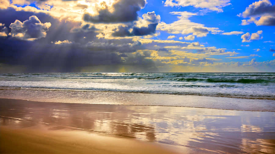 Revel In The Beauty Of A Beautiful Sunshine Day Wallpaper