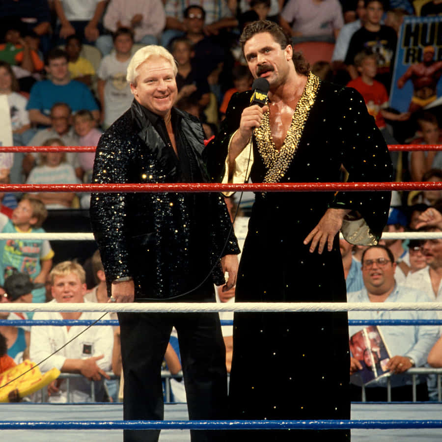 Rick Rude With Bobby Heenan Wallpaper