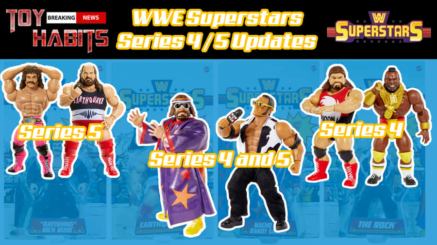 Rick Rude Wwe Superstars Action Figures Wallpaper