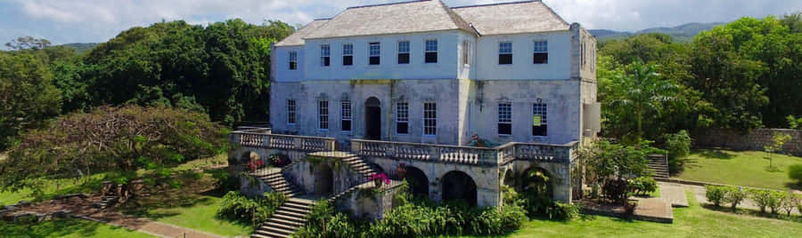 Rose Hall Great House Widescreen Gardens Wallpaper