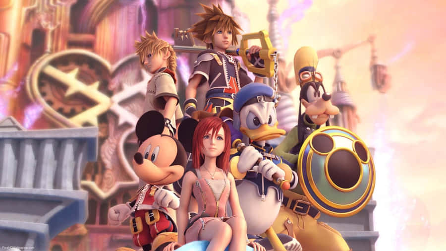 Roxas From The Kingdom Hearts Franchise Wallpaper