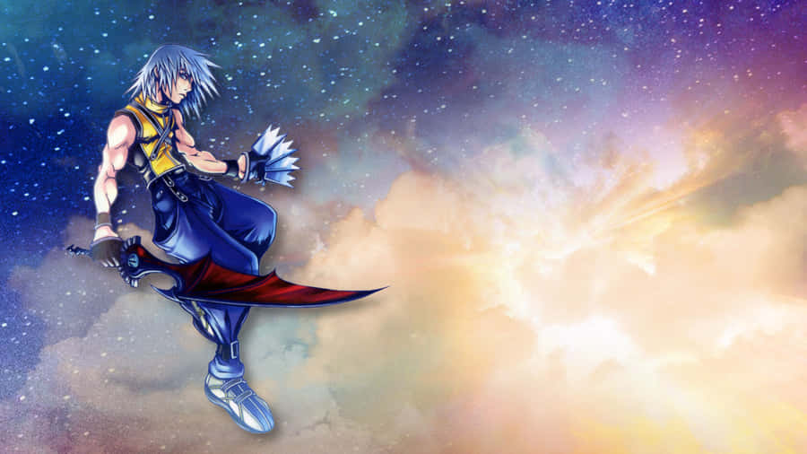 Roxas In The Kingdom Hearts Universe Wallpaper