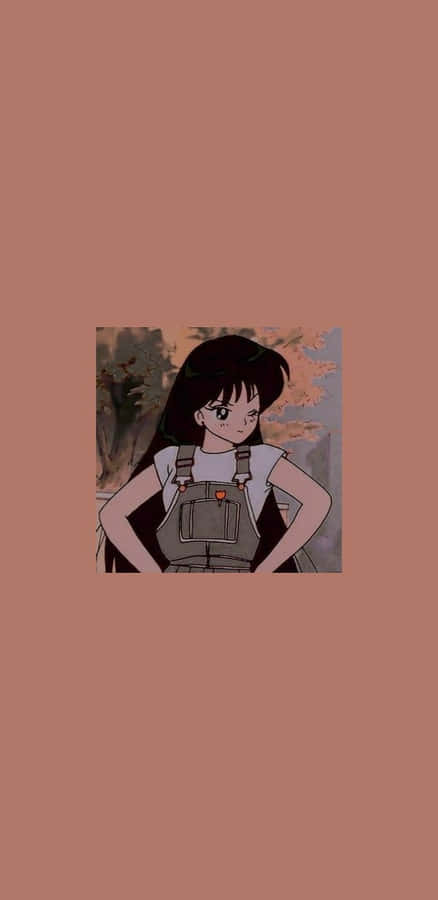 Sailor Mars Is Here To Save The Day Wallpaper