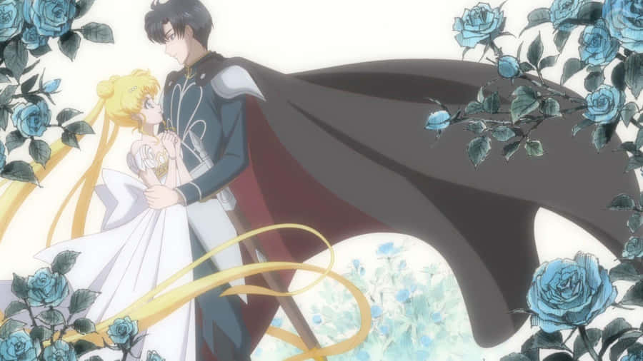 Sailor Moon Ignites Her Lunar Power Wallpaper