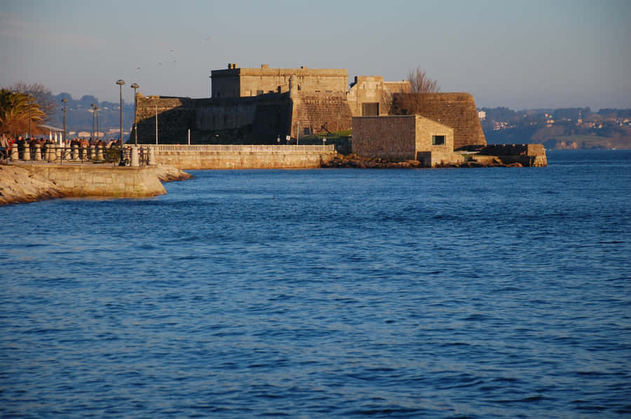 Saint Anton Castle Corunna Wallpaper