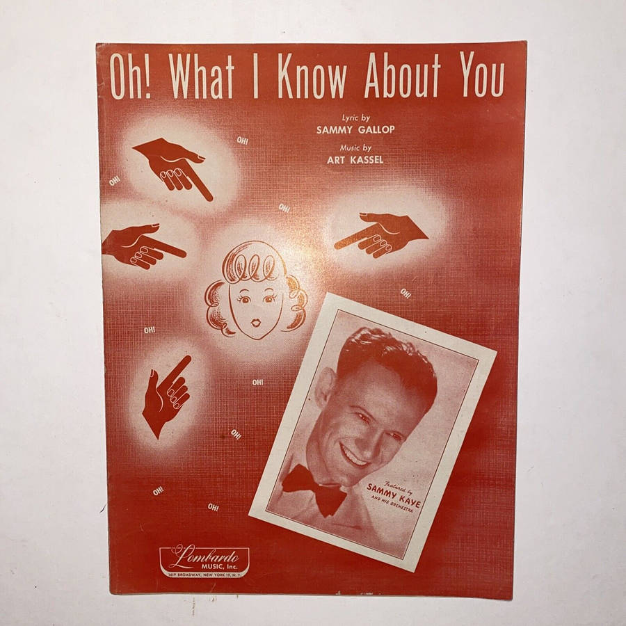 Sammy Kaye Album Cover -