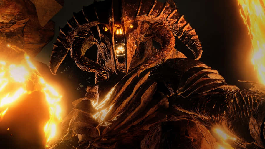 Sauron Shadow Of War Creepy Art Wallpaper