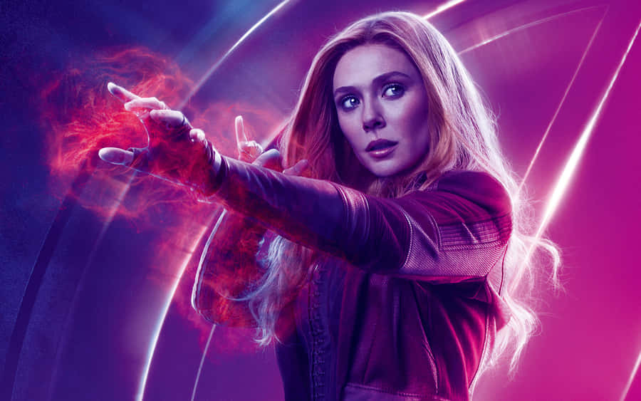 Scarlet Witch Avengers 8k Wallpaper