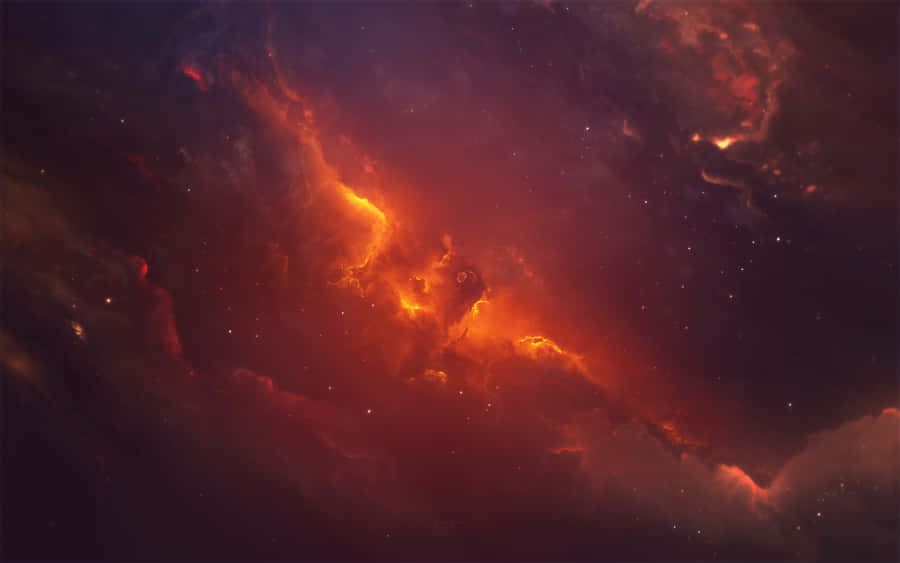 Scenic Sunset Over The Horizon Wallpaper