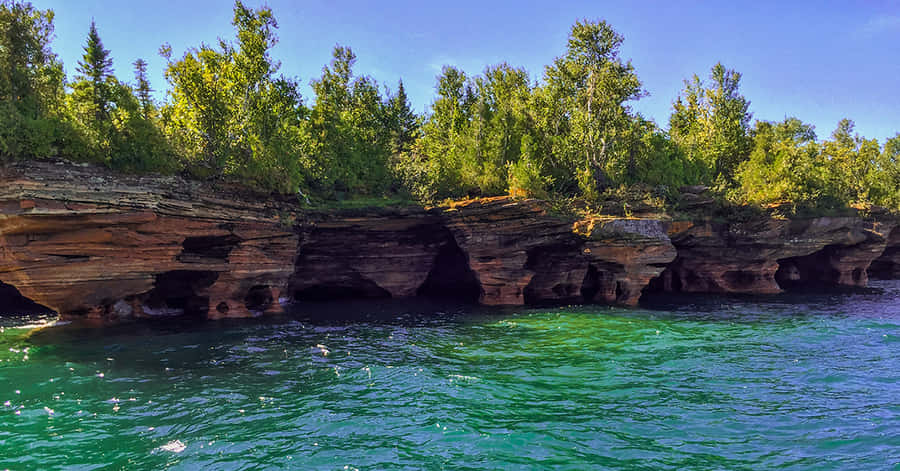 Scenic View Of Devil's Island, French Guiana Wallpaper