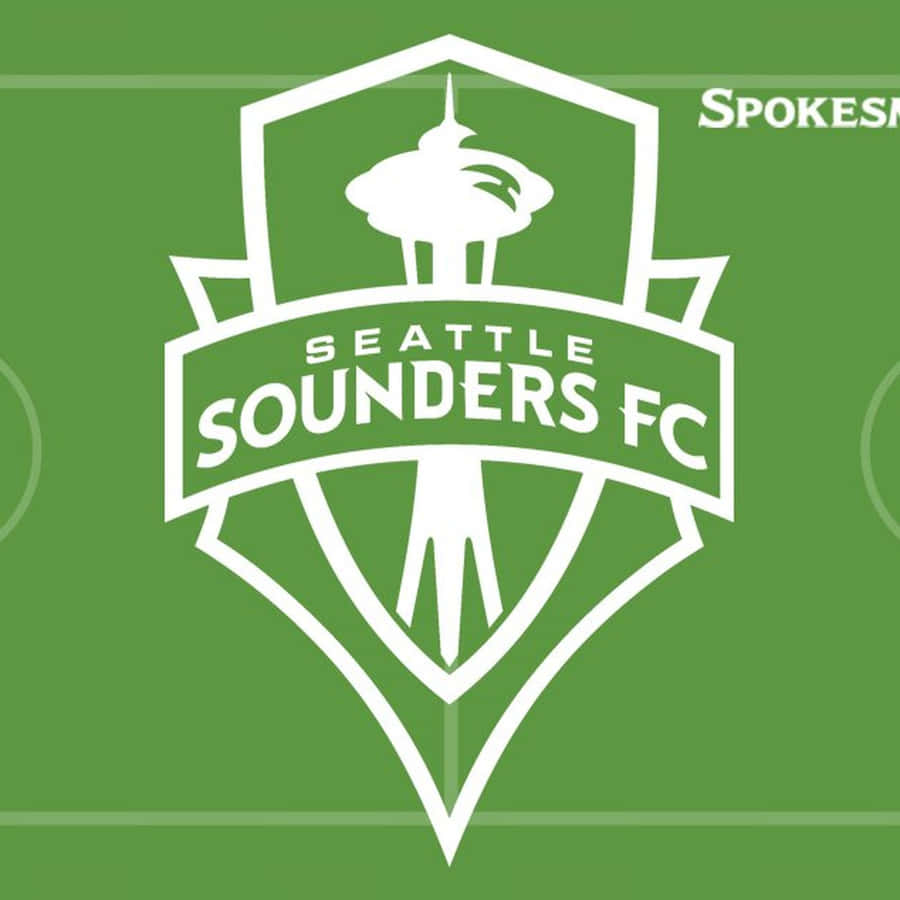 Seattle Sounders Fc Primary Team Logo Wallpaper