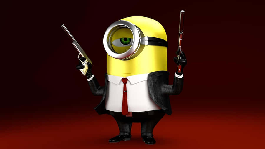 Secret Agent Minion Pfp Wallpaper