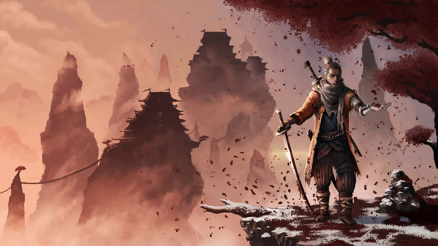 Sekiro Warrior Battle Stance4 K Wallpaper
