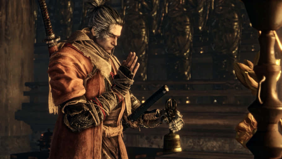 Sekiro Warrior Meditation4 K Wallpaper