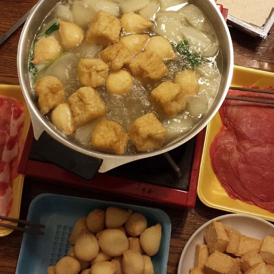 Shabu-shabu In A Pot Wallpaper