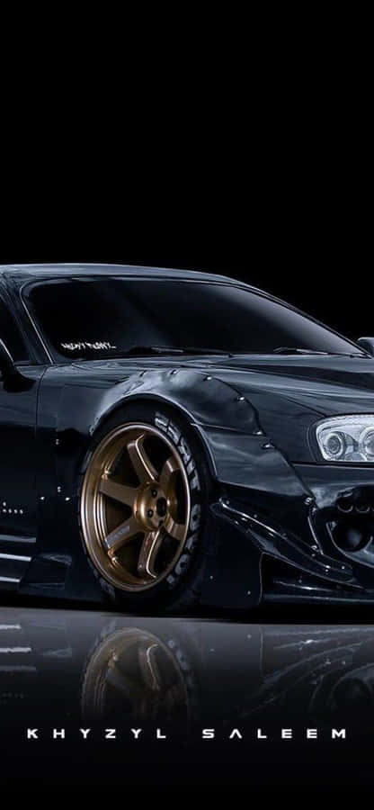 Sharp And Fast—a Classic Jdm Supra Vehicle Wallpaper