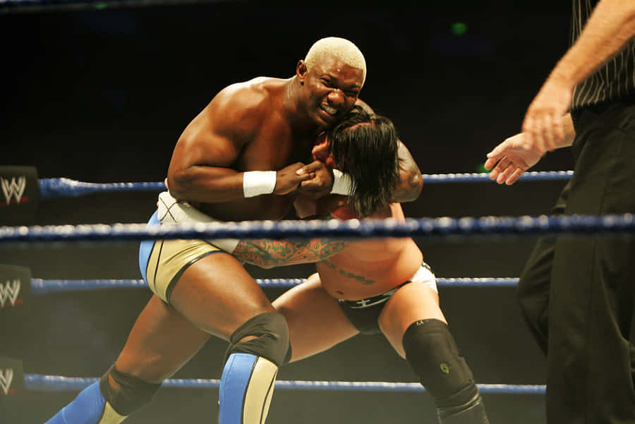 Shelton Benjamin Cm Punk Smackdown Wallpaper