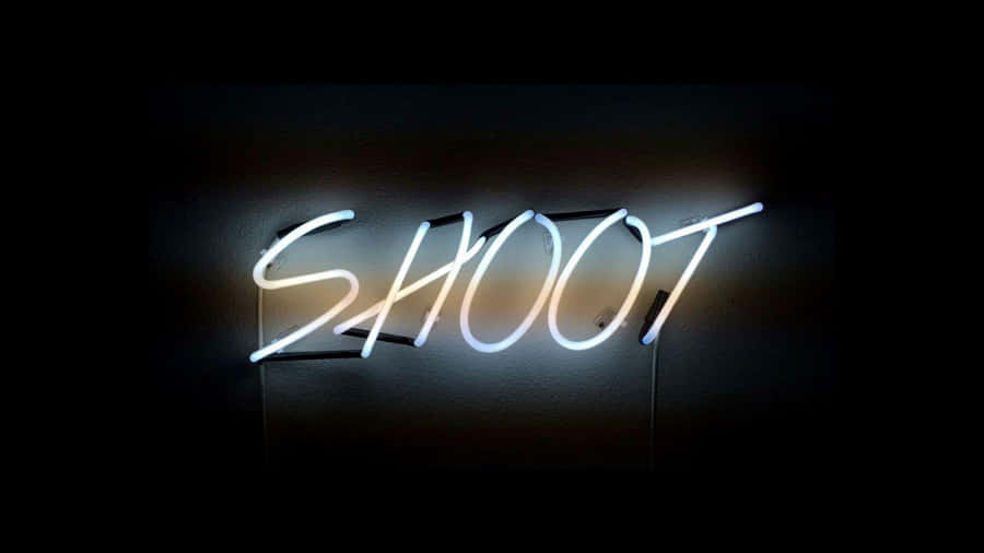 Shoot Neon Lights Tumblr Laptop Wallpaper