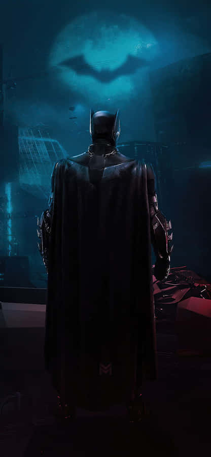 Show Off Your Superhero Side With The Awesome Batman Iphone Wallpaper
