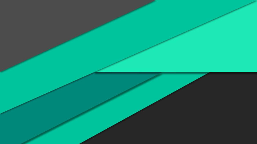 Simple Green Lines Abstract Design Wallpaper