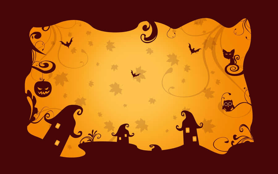Simple Halloween Poster Wallpaper