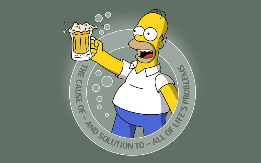Simplify Your Everyday With Simpsons Pc Wallpaper