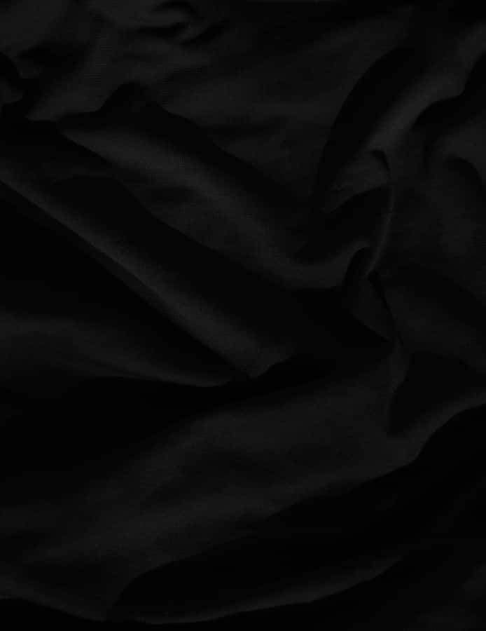 Smooth And Sophisticated Black Leather Wallpaper